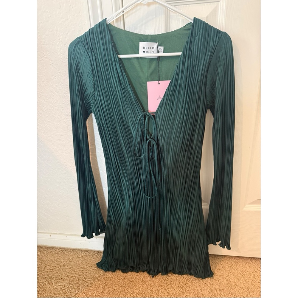 Hello Molly Forest Green Dress
